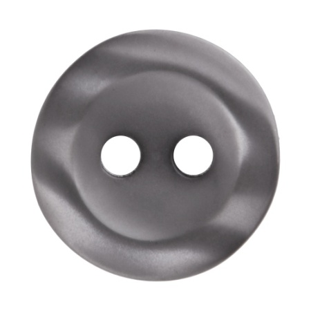 Pack of 12 Grey 2 Hole Buttons 11mm