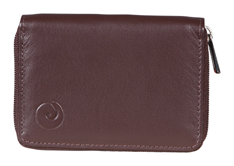 Brown Mala Leather Origin Concertina Credit Card Holder with RFID Protection 552 5