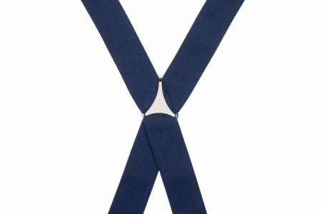 Navy Blue Trouser Braces
