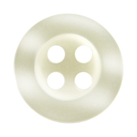 Pack of 12 Off White Shirt Buttons 11mm 4 Hole