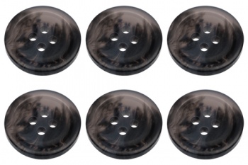 Black Horn Buttons
